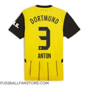 Borussia Dortmund Waldemar Anton #3 Replik Heimtrikot 2024-25 Kurzarm